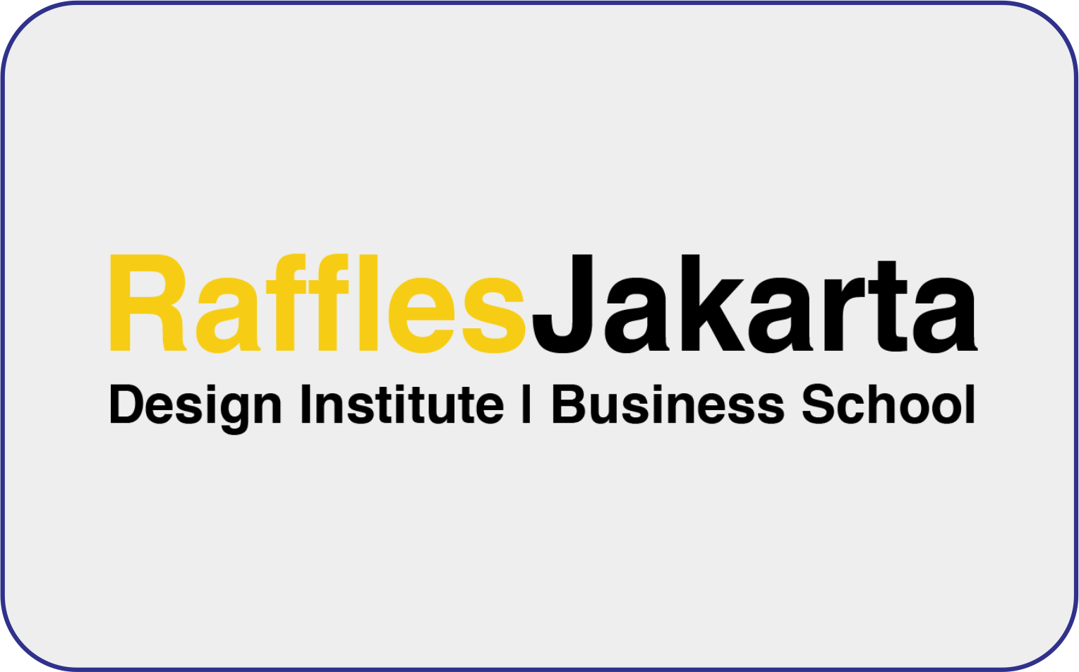 RAFFLES DESIGN INSTITUTE JAKARTA